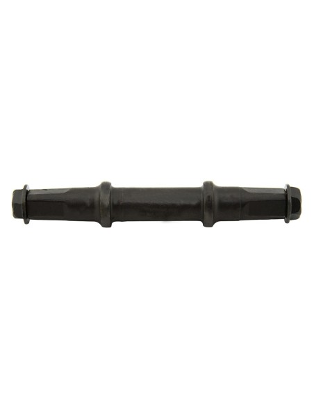 Cotterless B.B Axle Square Bolt Style 122.5mm Black.